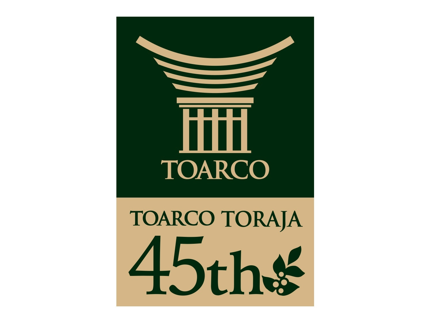 トラジャ45周年ロゴ