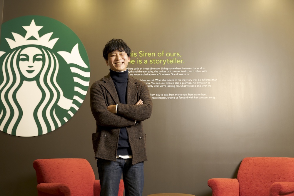 スターバックス コーヒー ジャパン 商品本部フード部部長の森田一毅さん。2016年にスターバックスにジョイン、フードの責任者として今回のフードロス削減対策の先頭に立ち、実現に向けて動いた