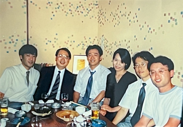 運輸省時代の平川さん(左から3番目)