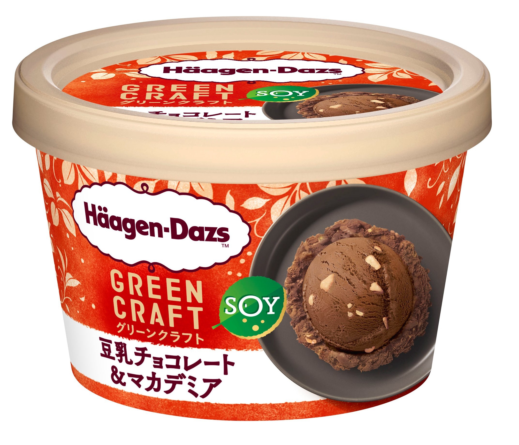 期間限定発売の「GREEN CRAFT ミニカップ『豆乳チョコレート＆マカデミア』」