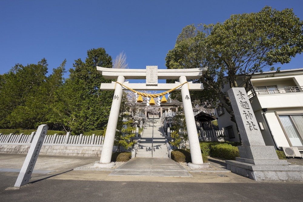 【写真】たつの市神岡町にある「素麺神社」。正式には「大神神社(おおみわじんじゃ)」という