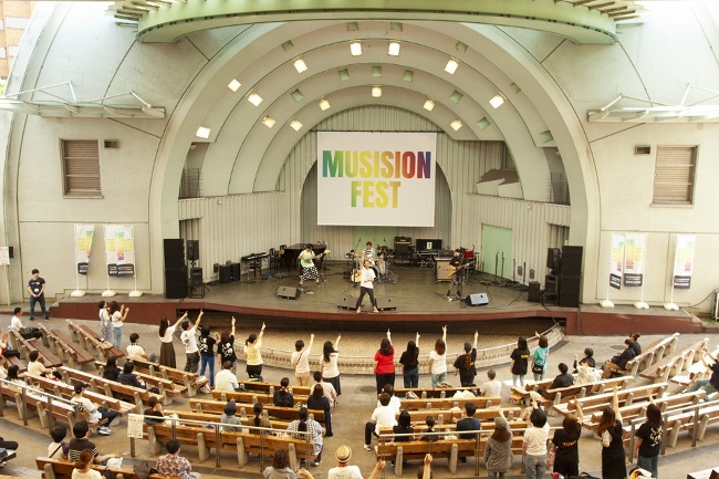 2019年に上野で開催された「ミュージションフェス」