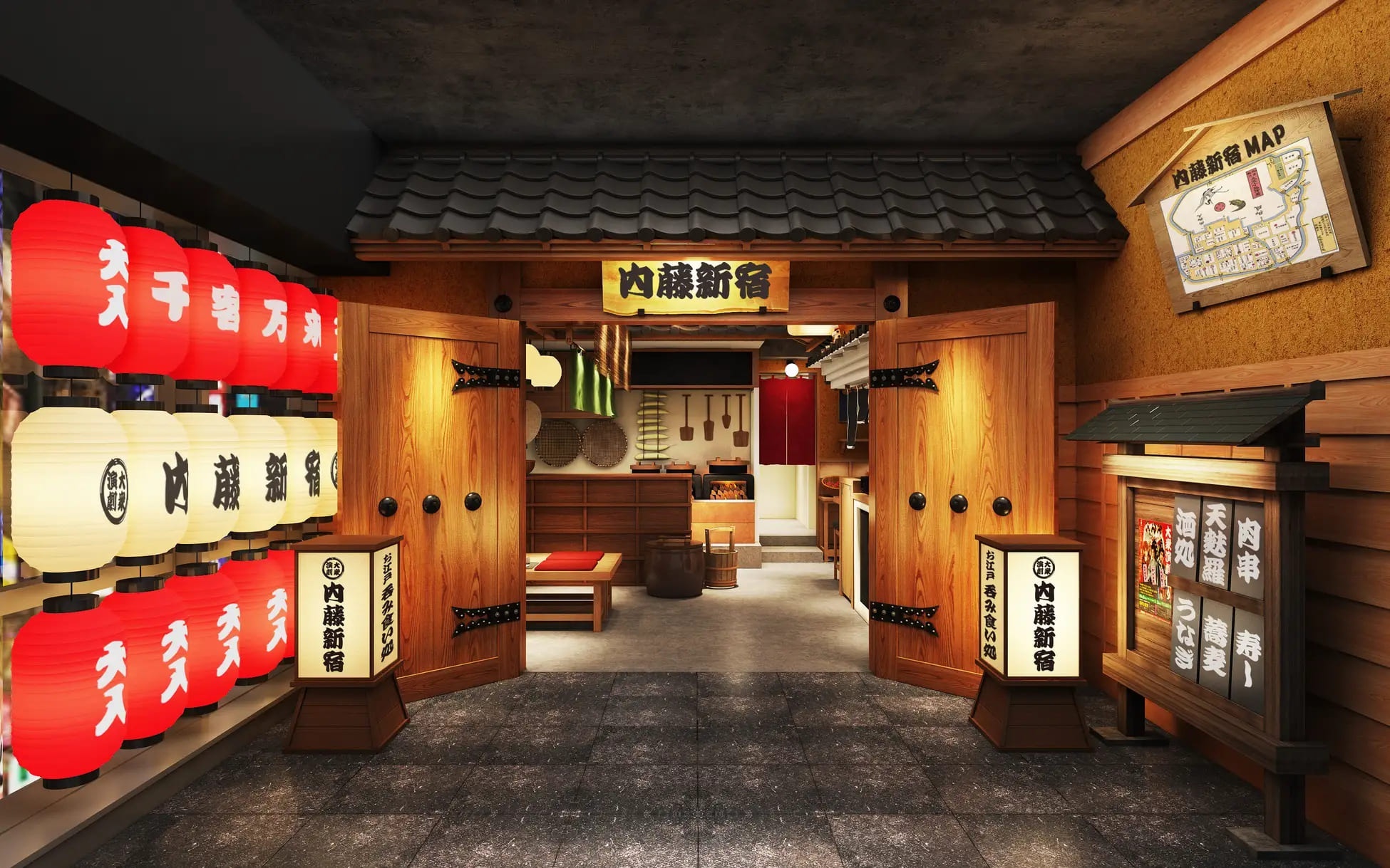 「ハナミチ東京 歌舞伎町」に飲食フロアがオープン